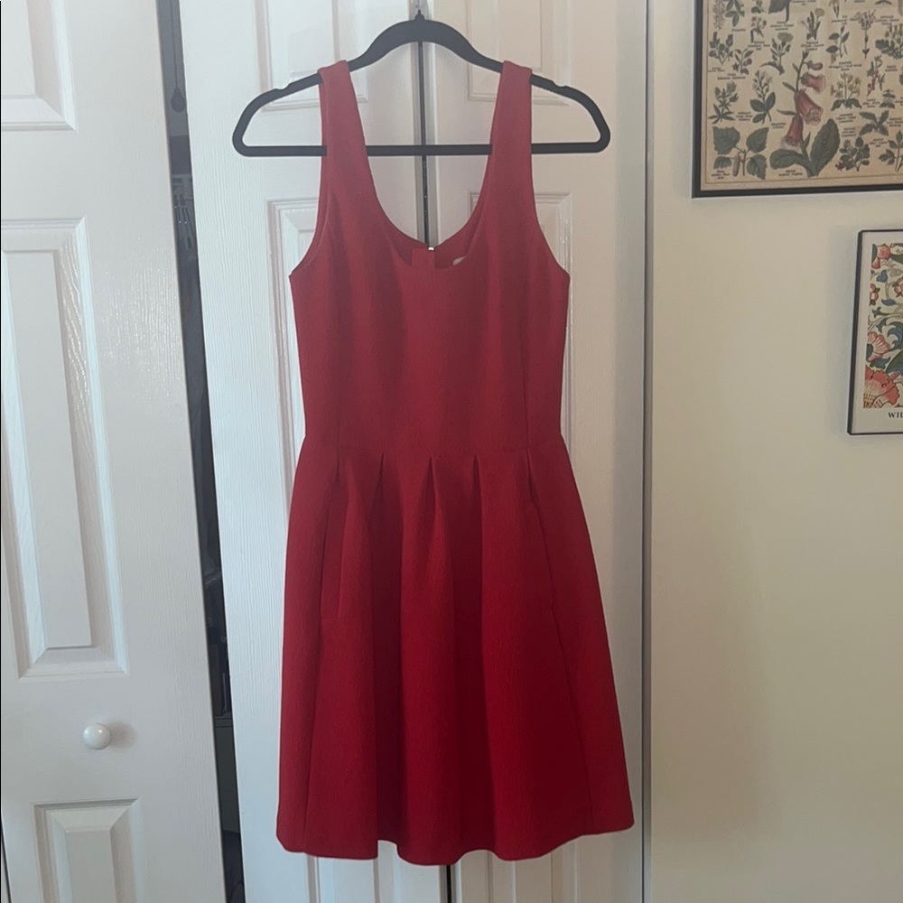 Banana republic red Dress w/ pockets
